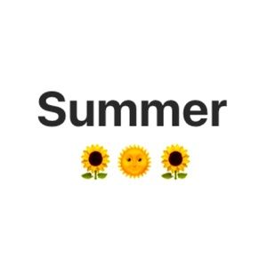 Items for Summer! 🌸